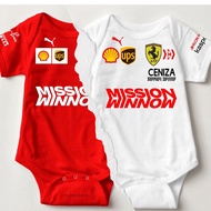 Baby Career Onesies - Car Racing Ferrari Suit EICW