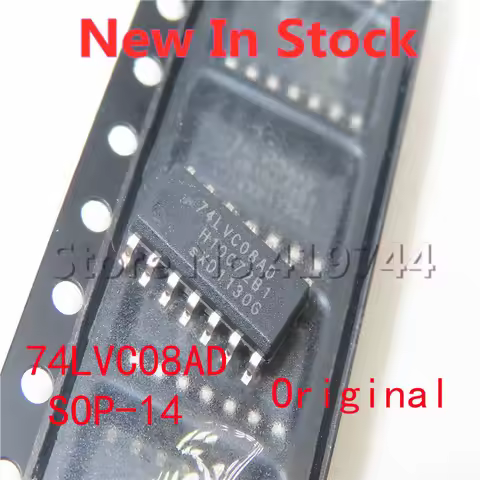 10PCS/LOT 74LVC08 74LVC08AD SMD SOP-14 3.9MM logic chip In Stock NEW original IC