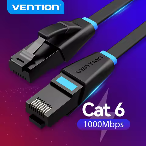 Vention Ethernet Cable Cat6 Lan Cable UTP RJ45 Network Patch Cable 10m 15m For PS PC Internet Modem 