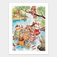 Pintoo Jigsaw Puzzle Pao Mian the Leisure Life of the Cats H2112