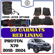 Proton X70 ( 2018 - PRESENT ) 5D Carpet Car Mat Floor Mat OEM Karpet Car Floormat
