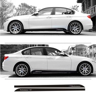 M Performance Door Side Skirt Sticker Decal For BMW F20 F40 F22 F30 E90 F32 F10 F07 X5 X6 M3 M4 M5 E