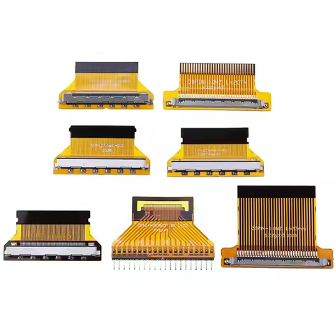 1Pcs/lot LVDS screen line EDP adapter board FIX 30P to FPC 30P/51P 1.0mm/0.5MM flexible cable interf