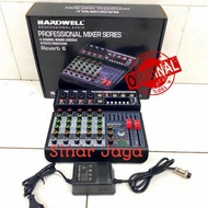 Mixer 6 channel Hardwell reverb6 reverb 6 Bluetooth - Equalizer