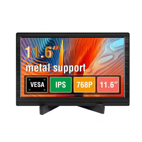 Anmite 11.6 inch IPS Portable Monitor USB TYPE C HDMI for Phone Laptop Desktop MAC Switch PS4 XBOX