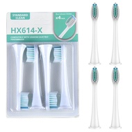 4PCS Electric Toothbrush Replacement Heads For Philips Sonicare HX3/6/9 Series Dupont Bristles Nozzles Tooth Cleaner Brush Heads Electric Toothbrushes