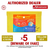 ADVENTURER Utility Envelope Envelopes Horizontal UE-H fit B6 Documents 14.5x23.1cm 5.7x9.09in - 5Pcs