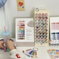 ROUNI NAIL 80 สีริมฝีปากสีสันสดใส ชุดเจลทาเล็บสำหรับร้านทำเล็บ น้ำมันสีลูกกวาด UV Gel Nail Art สีสัน