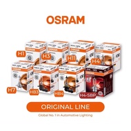 OSRAM Original 12V | Halogen Bulb | 1 PCS | All Sizes | H1, H3, H4, H7, H11, HB3, HB4, H4-SBP | 100%
