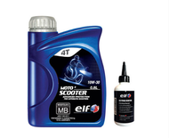 น้ำมันเครื่อง Elf scooter ฟรี free gear oil 10w30 mb france🇫🇷🏁