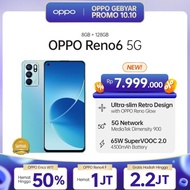 OPPO Reno6 5G Smartphone 8GB/128GB (Garansi Resmi)