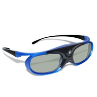 แว่นตา3D ลิงค์ DLP แบบชาร์จไฟได้แว่นตาแบบมีชัตเตอร์ใช้งานสำหรับเครื่องโปรเจคเตอร์ NEC Optoma Zhige XGIMI BenQ Acer