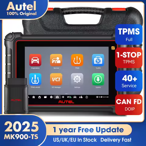 Autel MaxiCOM MK900-TS MK900TS Diagnostic Scanner Full TPMS Wireless Auto Scan Tool DoIP CAN FD Upgr