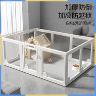 Transparent Dog Fence Pet Indoor Dog Cage Small Medium Dog Fence Bichon Teddy Acrylic Fence