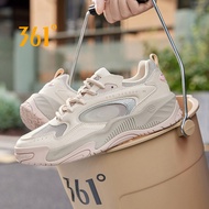 361 Degrees Jincheng 682516602รองเท้ากีฬาผู้หญิงที่มีพื้นหนารองเท้าลำลองเข้ากับทุกชุด