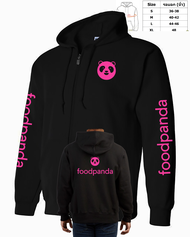 FOODPANDA เสื้อฮู้ด Food panda ฟู้ดแพนด้า เสื้อกันหนาว เท่ๆ เสื้อผ้าแฟชั่น สกรีนแบบเฟล็ก PU สวยสดไม่