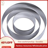 4/6/8 Inch Round Cake Mold Stainless Steel Baking Tool Cake Ring Set Biscuit Cutter English Muffin R