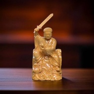 保生大帝 實木雕刻 大道公 吳真人 花橋公 保生三真人 醫王保生大帝 保生大帝神尊 吳夲 廟會模型神尊 小佛像