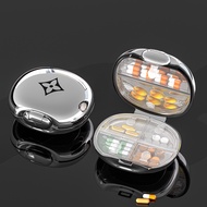 7 Days Pill Box Customized Portable Medicine Packing Storage Box Three Meals a Day Sealed Packing Pi
