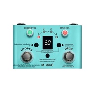 M-vave Lost Tempo Drum Machines & Looper Pedal ในตัว 30 กลอง 11 นาที Recoding Time ความแม่นยําสูงจูน