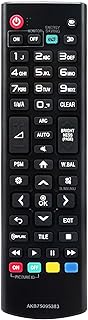 AKB75095383 Replace Remote Control Compatible with LG TV 50UL3JEP 50UL3GBJ 9SM5CB 49SM5KE 55SM5KE 49