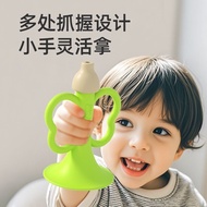 Food grade silicone baby trumpet, blowable and che 食品级硅胶婴儿小喇叭可吹可啃咬儿童玩具6到12个月宝宝口哨3乐器LB430
