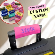 GANTUNGAN Luggage/ Baggage TAG Luggage/ TAG Custom Name Luggage Bag Hanger/ Name/ TAG / SuitcaseTAG 