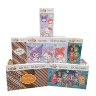 1 Pack of 12 Esco Fancy Gel Pens Esco Gel Pens