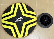 JOINFIT 健身平衡板 平板支撐 訓練核心肌群 圓形木質瑜伽 平衡板 健身協調性 康復 訓練踏板 平衡盤 平衡訓練器