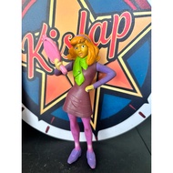 [PRELOVED] Vintage Scooby-Doo Daphne Blake Figure | Pink Hand Mirror Purple Dress Mini Toy Loose