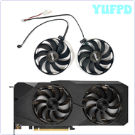 พัดลมระบายอากาศวิดีโอการ์ด RTX2080S RTX2070S RTX2060S 87มม. สำหรับ ASUS Dual RTX 2060 2070 2080 SUPE