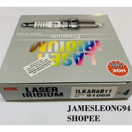 ORIGINAL ILKAR6B-11 (91068) NGK LASER IRIDIUM SPARK PLUG TOYOTA VIOS YARIS AVANZA RUSH SIENTA/ PERODUA MYVI BEZZA ARUZ