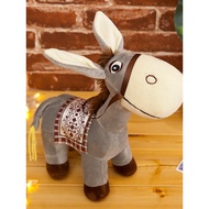 Cute Little Donkey Doll Plush Toy Rush Set Little Cute Donkey Ragdoll Donkey Children Doll Decoratio