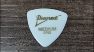 日本品牌 IBANEZ MEDIUM  吉他撥片GUITAR PICK 0.75mm  白色