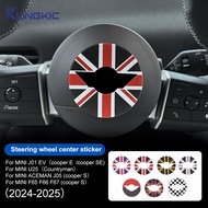 MINI Steering Wheel Centre Sticker For MINI Cooper Countryman U25 J01 F65 F66 F67 J05 Interior Acces