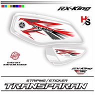 RX KING TRANSPARENT STICKERS, SIMPLE POLET, NEWEST VARIATIONS, H86 TRANSPARENT STICKERS, COOL VARIAT