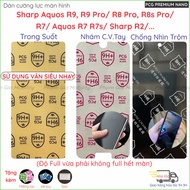 Sharp R9, R9 Pro/ R8 Pro, R8s Pro/ R7, Aquos R7 R7s, Sharp R2 nano flexible, transparent, matte temp