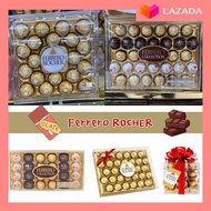 💕ของขวัญวาเลนไทน์💕 Ferrero Rocher 🇮🇹🍫 เฟอร์เรโร่ รอชเชอร์ ช็อคโกแลต เฟอเรโร่ 24 ลูก ช็อกโกแลต รอชเชอ