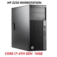 HP Z230 WORKSTATION /INTEL CORE i7-4790/8GB RAM/256GB SSD/NVIDIA QUADRO K2000 2GB DDR5 GRAPHIC CARD
