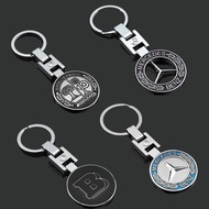 1 Piece Car KeyChain KeyRing Accessories for Mercedes Benz AMG W204 W203 W205 W212 W211 W124 W210 CLA CLK GLK SL ML Key Chain