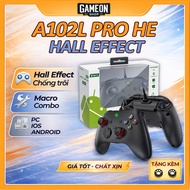 Game controller A102L Pro 2025, Hall Effect, Macro full skill FC Online, wired controller for PC, An
