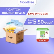 [1 Carton Bundle Deals] Moodfree Sanitary Pads | Women Period Pad | Tuala Wanita | 卫生棉