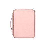 BOONA 3C 皮質筆電平板手提包(12.9吋)Q015/ 粉色