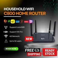 ITRONIC 2024🔥C800 Pro Home Router Wifi Upgrade Version 4G CPE Wifi Router Home & Sim Card Slot