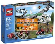 限時下殺樂高LEGO 60021 城市系列 貨運飛機 拼插積木兒童智力玩具