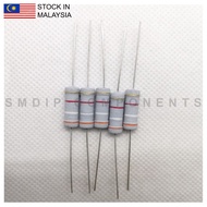 5PCS 3.9K ±5% 3W, Through Hole Resistor