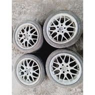 Rozza PIAA Sport Rim 17 inch 17X8J +30 PCD 114.3 Made In Japan