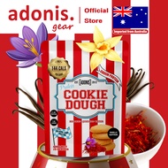 Adonis Protein Cookie Dough 400g.–Vanilla Saffron( โปรตีนเคซีน - อะมิโน EAA - มีไฟเบอร์ )