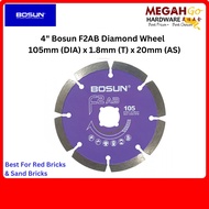 4" Bosun F2AB Diamond Wheel  105mm (DIA) x 1.8mm (T) x 20mm (AS)