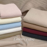 1 Yard of CRUISE Cotton LINEN Fabric – Premium Linen Fabric, Cool & Sweat-Absorbent | Natural Fiber